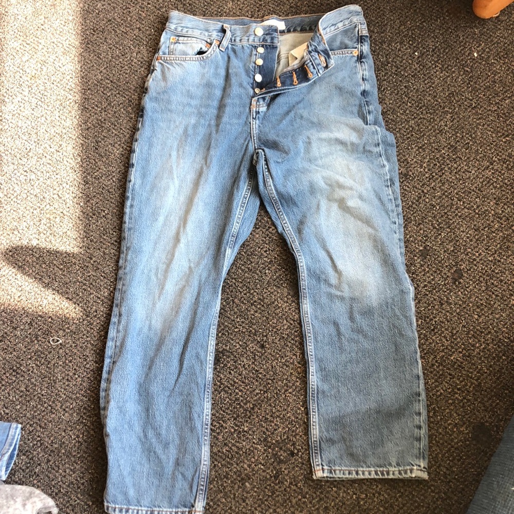Top shop dad jeans